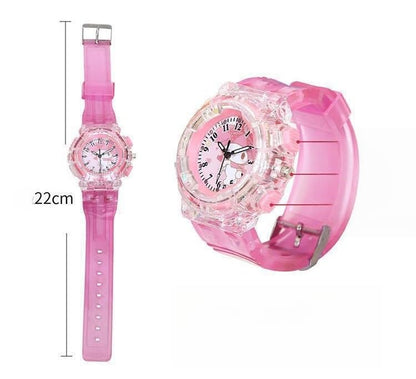 Analogue Quartz Watch with Stainless Steel Strap Bracelet Cats Girls Toddler Watches Gifts for Kids Birthday Gifts Gift Box