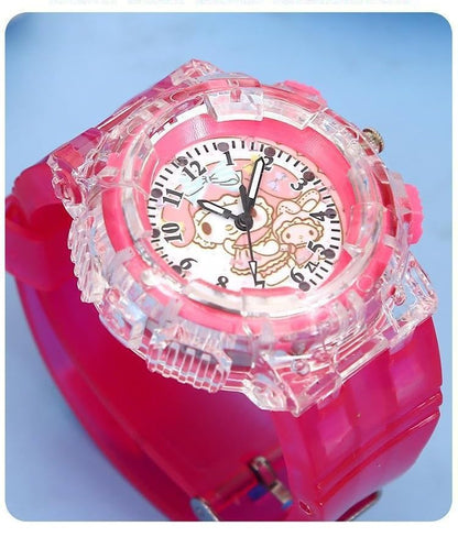 Analogue Quartz Watch with Stainless Steel Strap Bracelet Cats Girls Toddler Watches Gifts for Kids Birthday Gifts Gift Box
