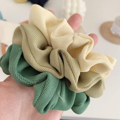 7PCS Colour Pearl Hair Scrunchies For Girls Women Elastic Hair Tie Bands Ponytail Holder Bobbles Hair Accessories Thick Thin Hair