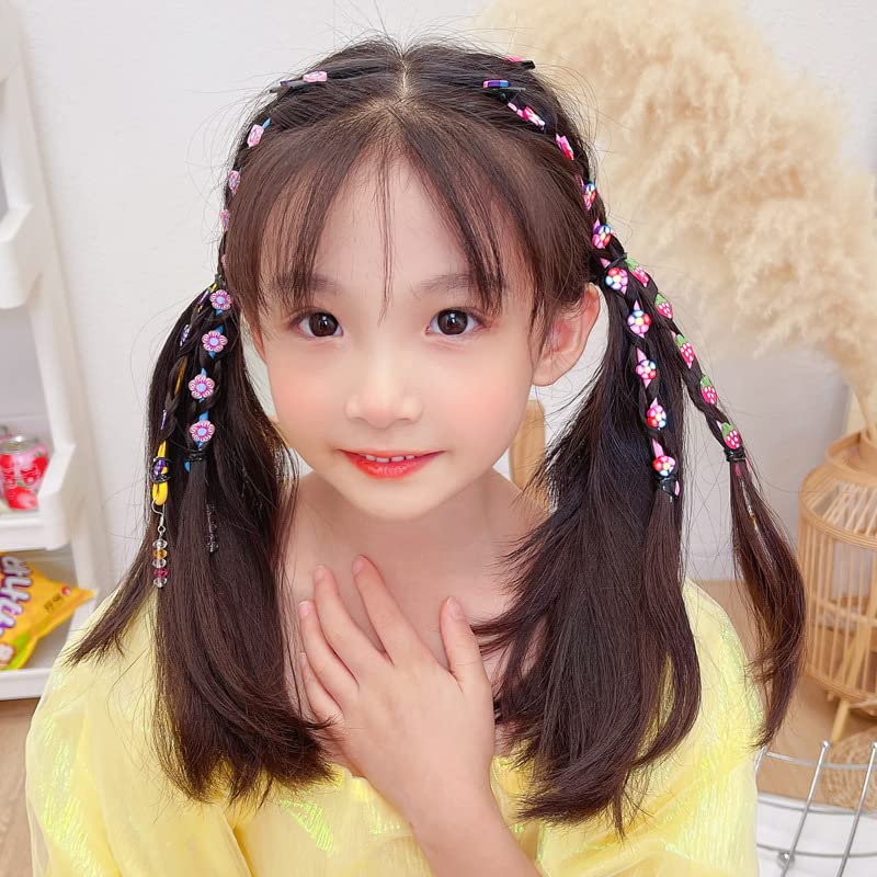 4PCS Hair Braider Braid String Hair Braiding Tool DIY Hair Styling Tools Hair Twister Hairstyle Tools Toy Set for Girls Children's New Accessories Hair Clips Party