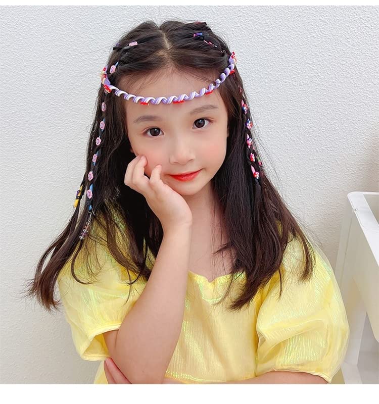 4PCS Hair Braider Braid String Hair Braiding Tool DIY Hair Styling Tools Hair Twister Hairstyle Tools Toy Set for Girls Children's New Accessories Hair Clips Party