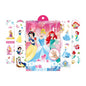 4 Sheets Kids Girls Princess Mermaid Temporary Tattoos Sticker Birthday Party Bag Fillers Favors Supplies Gifts Goodies,Fake Waterproof Temporary Tattoo Set(Princess)