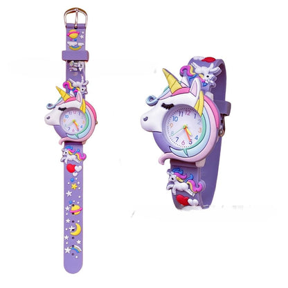 Analogue Quartz Watch with Stainless Steel Strap Bracelet Cats Girls Toddler Watches Gifts for Kids Birthday Gifts Gift Box