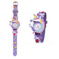 Analogue Quartz Watch with Stainless Steel Strap Bracelet Cats Girls Toddler Watches Gifts for Kids Birthday Gifts Gift Box