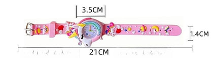 Analogue Quartz Watch with Stainless Steel Strap Bracelet Cats Girls Toddler Watches Gifts for Kids Birthday Gifts Gift Box