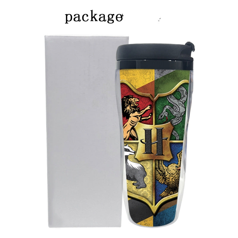 Kids Sth Women Men Travel Mug, Insulated Reusable Coffee Cup with Leakproof Lid Car Coffee Cup Milk Cup 350ml