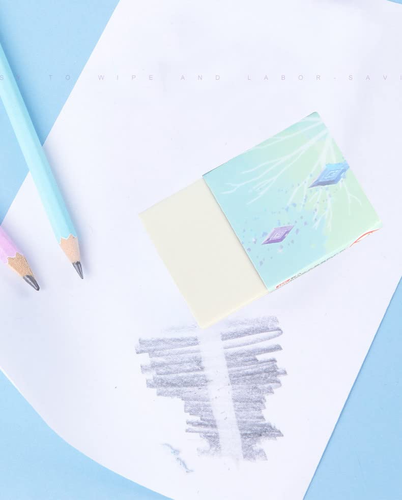 4PCS Pen Shape Eraser Pencil Pencil Creative Stationery Retractable Press Eraser Kids School Rubber Stick Erasers Click Erasers Correction