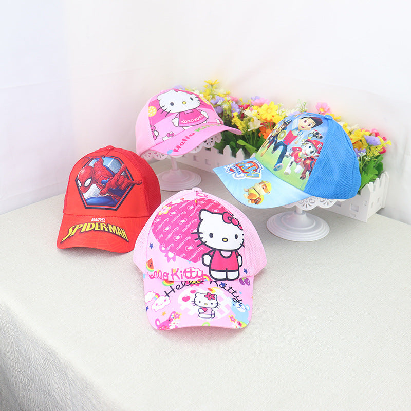 Kids Cotton Baseball Cap Hat for Boys, Boys Caps Perfect for Outdoor Sunny Days Sun Hat 3+ Years(LOL)