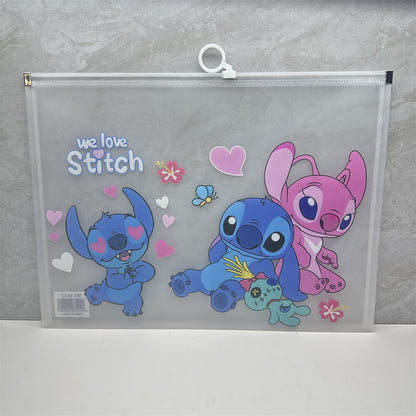 5PCS Plastic Wallets A4, 5 different designs Plastic Folders Popper Folder with Snap Closure, Lightweight Wallets for Document Office School Organization for Kids Adults