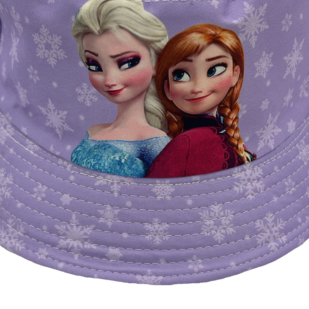 Kids Bucket Princess Sun Hat 4-12 Years Girls Boys Sports Outdoor Anti UV Lightweight Summer Beach Cool Wide Brim Protection （Frozen）