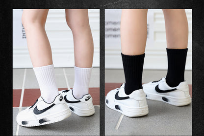 6 Pairs School Uniform Boys Girls Childrens Kids rich cotton plain sports ankle Socks Infant (Mix 6-8 Years)