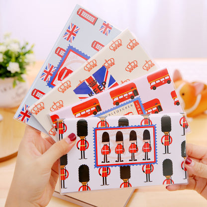 Monthly Planner Journal Notebook London Souvenirs London bus telephone Perfect For Home/Study or Office Use Gift Notepad for school writing (A(Random Color))