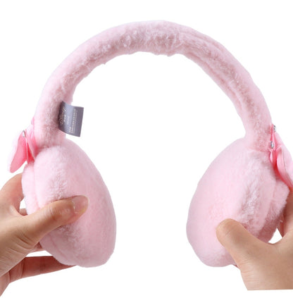 Kids Boy Girl Earmuffs Winter Fleece Thermal Outdoor Warm Plush Ear Warmer(Blue Elsa)