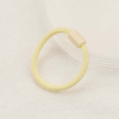 60Pcs Girls Women Thick 3CM Ties for Thick Heavy or Curly Hair Endless Hair Elastics colourful strong Bobbles Hair Ties Bands Ponios Ponytail Holders