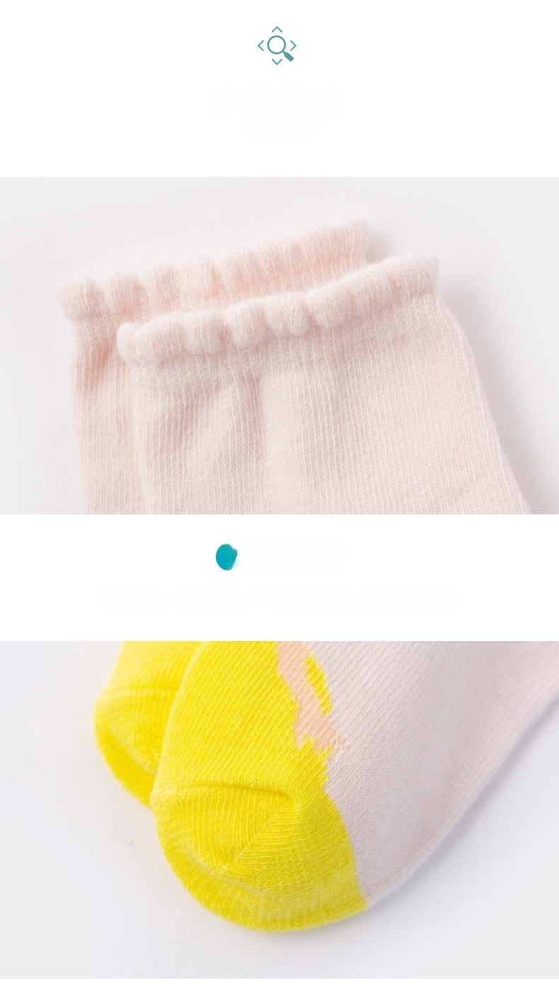 Kids Girls Boys ankle socks Rich Cotton Low Cut Trainer Socks Breathable Sport Socks Aven infant