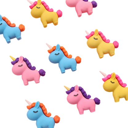 Unicorn Dinosaur Rubbers Pencil Eraser Erasers Rubber for Kids School Stationary Party Favour Bag Fillers Gift Set