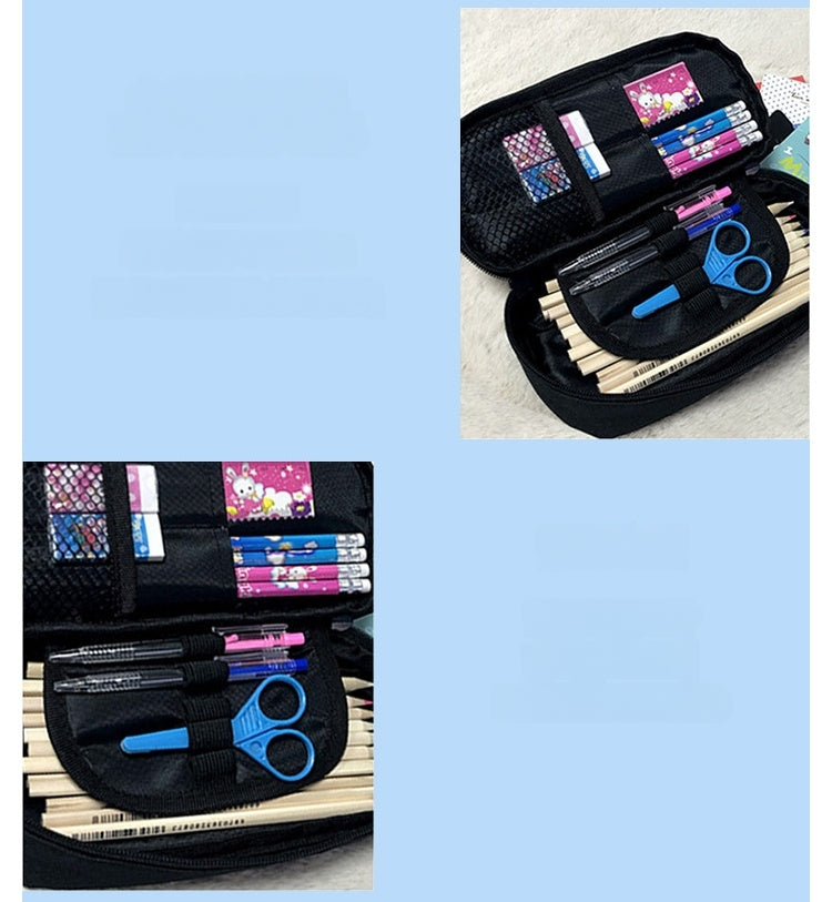 3D Girls Boys Kids Princess Castle Large Pencil Case,High Capacity Water Proof,School Supplies Gifts Stationery (Minecraft)