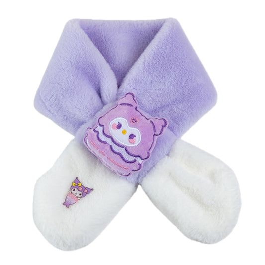 Kids Winter Beanie Scarf for 2-10 Years Old Boys Girls Christmas reindeer snowman santa tree Rabbit Capybara Cat Outdoor Warm Fleece Lined Thermal Knit Fluffy Pom (G)