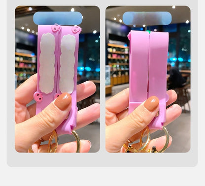 Keyring Keychain School bag Ornament Key Ring Decoration Cute Gifts for Women Girls Boys Pendant Key Chain Jewelry Gift For Kids (Hary)