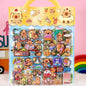 Kids Cartoon Puffy Stickers,Girls Kpop Hunters, 3D Stickers Variety Pack, Party Favor for Kids, Waterproof Stickers Cute Capybara (Capybara)