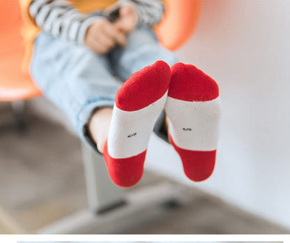 5 Pairs Kids Girls Boys ankle socks Rich Cotton Low Cut Trainer Socks Breathable Sport Socks infant (Colour 1 (3-5years))