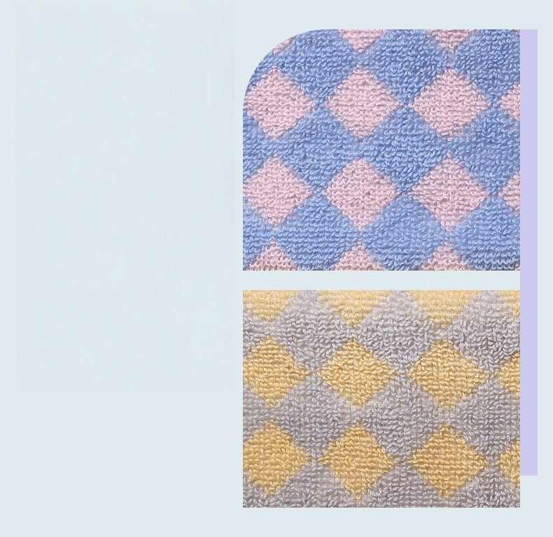 2PCS Children's Facial Towel, Kids Washcloth Towels, Cotton Kids Face Towels, Cute Kitty dog Hand Towel Set, Children Wash Cloths for Hand Face Shower, 35x 70 CM (Cat)