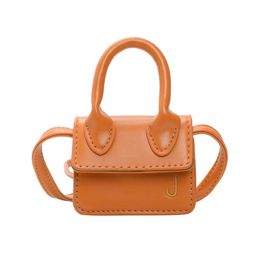 Shoulder Bag Girls Kids Children Handbags Portable Mini Coin Purse Messenger Crossbody Bag PU Mini Flip Bag Makeup Accessories Bags Gift Travel Holiday little small 9 * 4 * 13