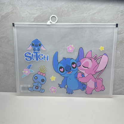 5PCS Plastic Wallets A4, 5 different designs Plastic Folders Popper Folder with Snap Closure, Lightweight Wallets for Document Office School Organization for Kids Adults