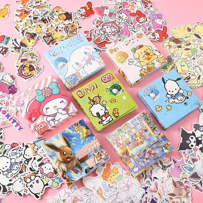 Kids Toddlers Princess Elsa Mickey Mouse Dinosaur Stickers Party Bag Fillers Boys Girls Teachers as Reward Craft Scrapbooking in Box Gift Set