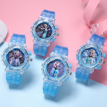 Analogue Quartz Watch with Stainless Steel Strap Bracelet Cats Girls Toddler Watches Gifts for Kids Birthday Gifts Gift Box