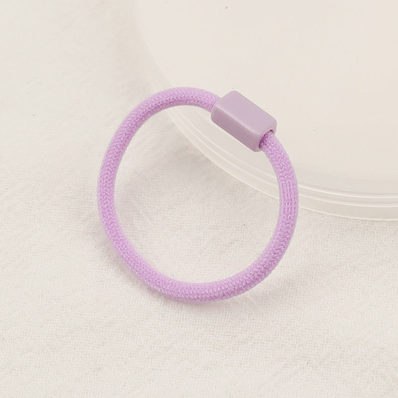 60Pcs Girls Women Thick 3CM Ties for Thick Heavy or Curly Hair Endless Hair Elastics colourful strong Bobbles Hair Ties Bands Ponios Ponytail Holders