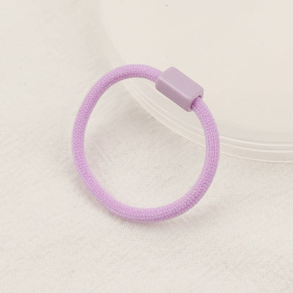 60Pcs Girls Women Thick 3CM Ties for Thick Heavy or Curly Hair Endless Hair Elastics colourful strong Bobbles Hair Ties Bands Ponios Ponytail Holders