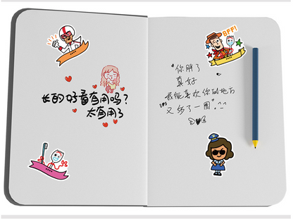 50pcs Princess Aven Superheros Toy Kids Stickers Luggage Laptop Skateboard Waterproof Party Bag Fillers Waterbottle Decal Graffiti Patches