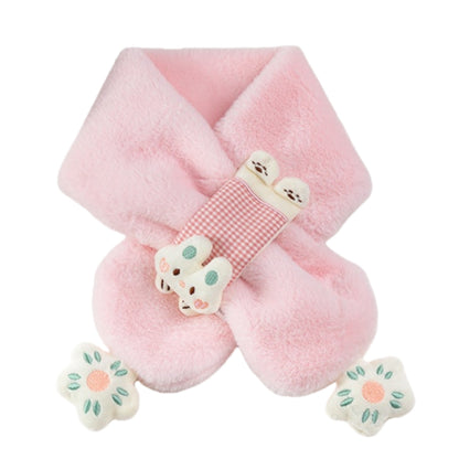 Kids Winter Beanie Scarf for 2-10 Years Old Boys Girls Christmas reindeer snowman santa tree Rabbit Capybara Cat Outdoor Warm Fleece Lined Thermal Knit Fluffy Pom（I）