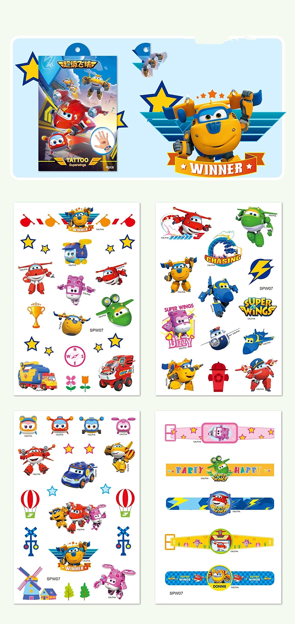 4 Sheets Kids Girls Princess Mermaid Temporary Tattoos Sticker Birthday Party Bag Fillers Favors Supplies Gifts Goodies,Fake Waterproof Temporary Tattoo Set