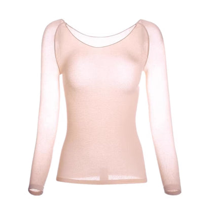 Women Ladies Thermal Underwear Set Soft Winter Warm Large Elasticity Special heat self body shaping Base Layer Tops & Leggings (Nude, L(UK6-UK14))