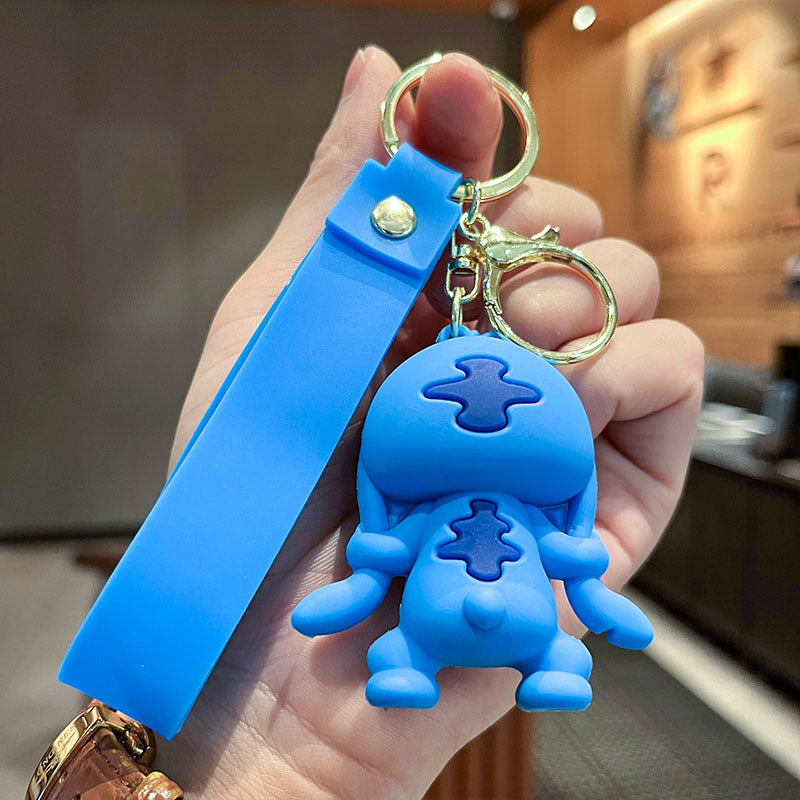 2PCS Buzz Keyring Keychain School bag Ornament Key Ring Decoration Cute Gifts for Women Girls Boys Pendant Chain Jewelry Gift For Kids