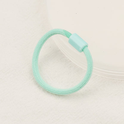 60Pcs Girls Women Thick 3CM Ties for Thick Heavy or Curly Hair Endless Hair Elastics colourful strong Bobbles Hair Ties Bands Ponios Ponytail Holders