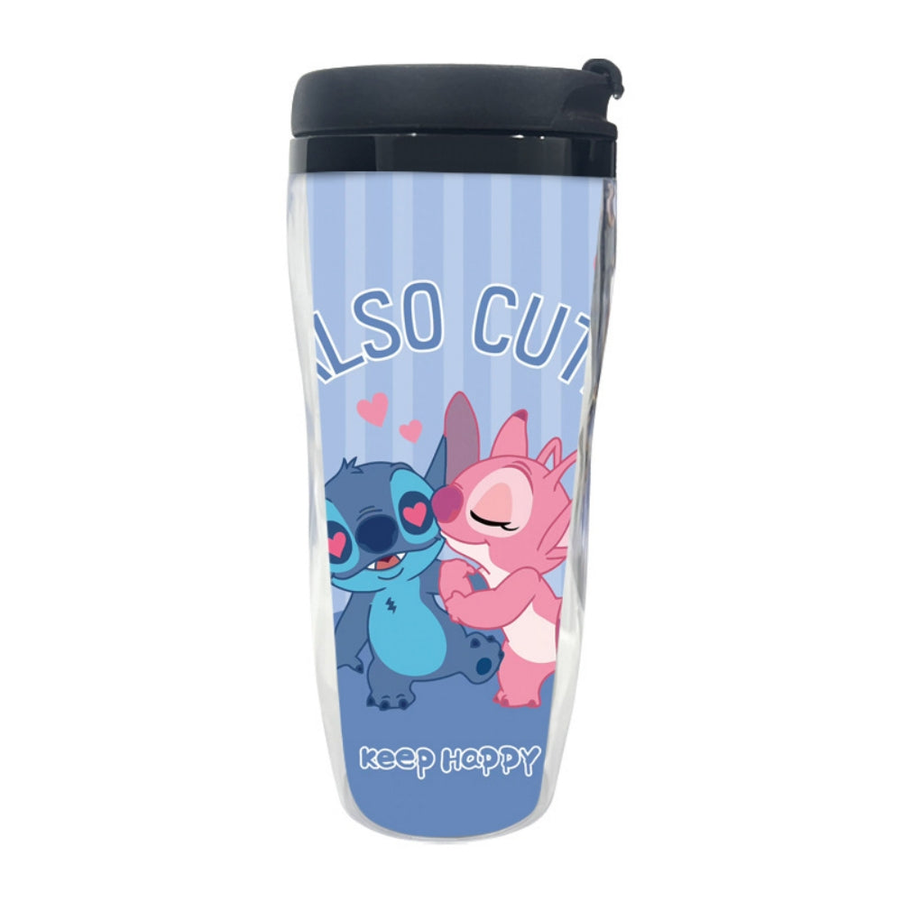 Kids Sth Women Men Travel Mug, Insulated Reusable Coffee Cup with Leakproof Lid Car Coffee Cup Milk Cup 350ml