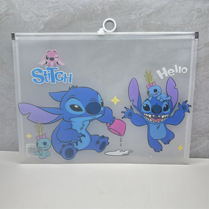 5PCS Plastic Wallets A4, 5 different designs Plastic Folders Popper Folder with Snap Closure, Lightweight Wallets for Document Office School Organization for Kids Adults