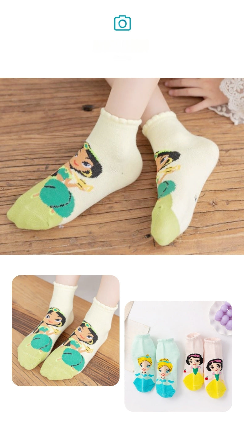 5 Pairs Toddlers Boys Kids heros  Costume cotton Infant Ankle Socks 1-5 Years (UK, Age, 1 Year, 3 Years, Regular, Princess(1-3years)