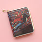 Kids GIrls Women Wallet Cute Trifold Wallet with Coin Purse Card Slots with zip pockets Gifts PU leather (Spiderman)