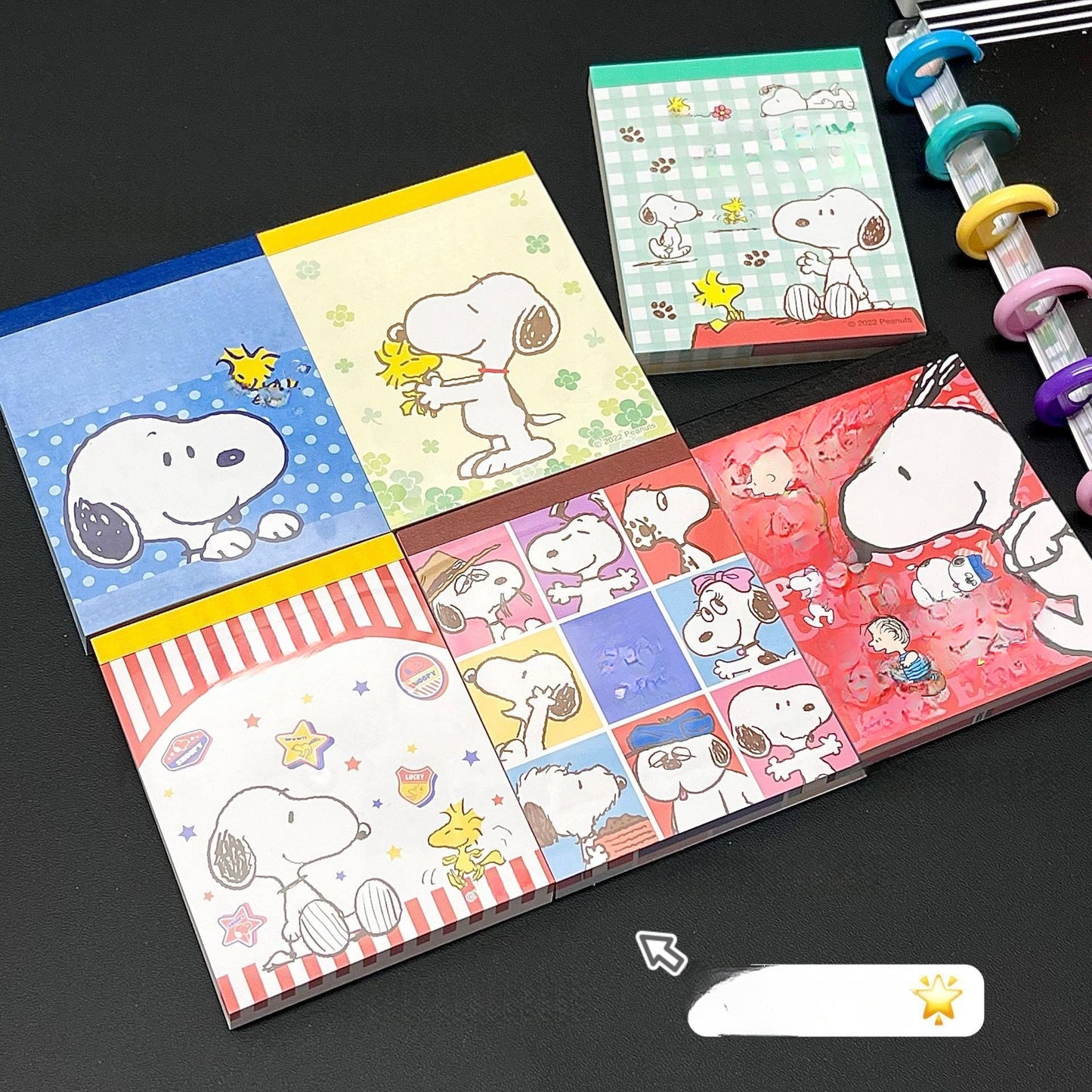 Stch Sticky Notes Tabs, Self-Sticky Note Pads Multi Colors, School Supplies Office Products, Index Page Markers