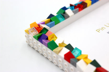 Photo Frame Christmas Tree DIY Colourful Bricks Picture Frames for Desk Decor Family Friends Kids Gifts 7x5 Portrait & Landscape Creative Crafts Gift Set Boys Girls (Mosaic 7X5(12.7*17.8))