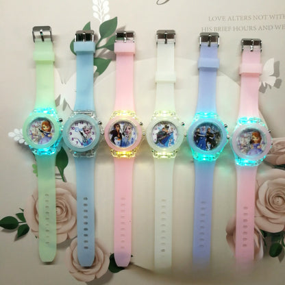 Analogue Quartz Watch with Stainless Steel Strap Bracelet Cats Girls Toddler Watches Gifts for Kids Birthday Gifts Gift Box