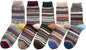 5 Pairs Thermal Socks Mens Walking Hiking Climbing Warm Thick Heat Wool Knitting Socks Winter