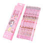 12 Pack Princess Spider HB Pencils with erasers Kids Children Party Bag Fillers School Office