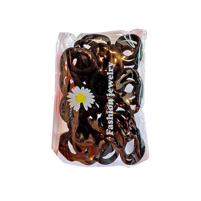 50 Multicolour Mini Hair Ponios Endless Elastics Bobbles Bands Women Girl kids Hair Bands Ponytail Holders