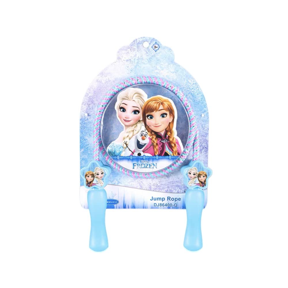 Skipping Rope Princess Superhero Kids Girls Boys Jump Rope Cotton Skipping Adjustable Rope Outdoor Exercise(Frozen)