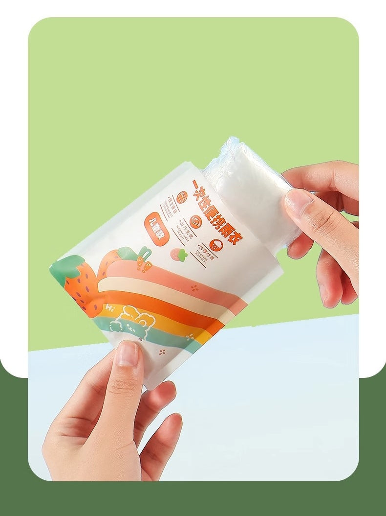 3 Pack Rain Ponchos for Kids Reusable disposal Thickened EVA Travel Raincoat Jacket with Hoods and Sleeves,Lightweight Capes Ponchos for kids Outdoor Camping Travel